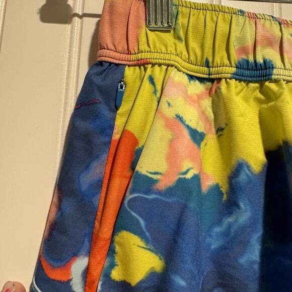 Janji Transit Tech Shorts Multicolored Floral Unlined Size Small - Picture 3 of 5